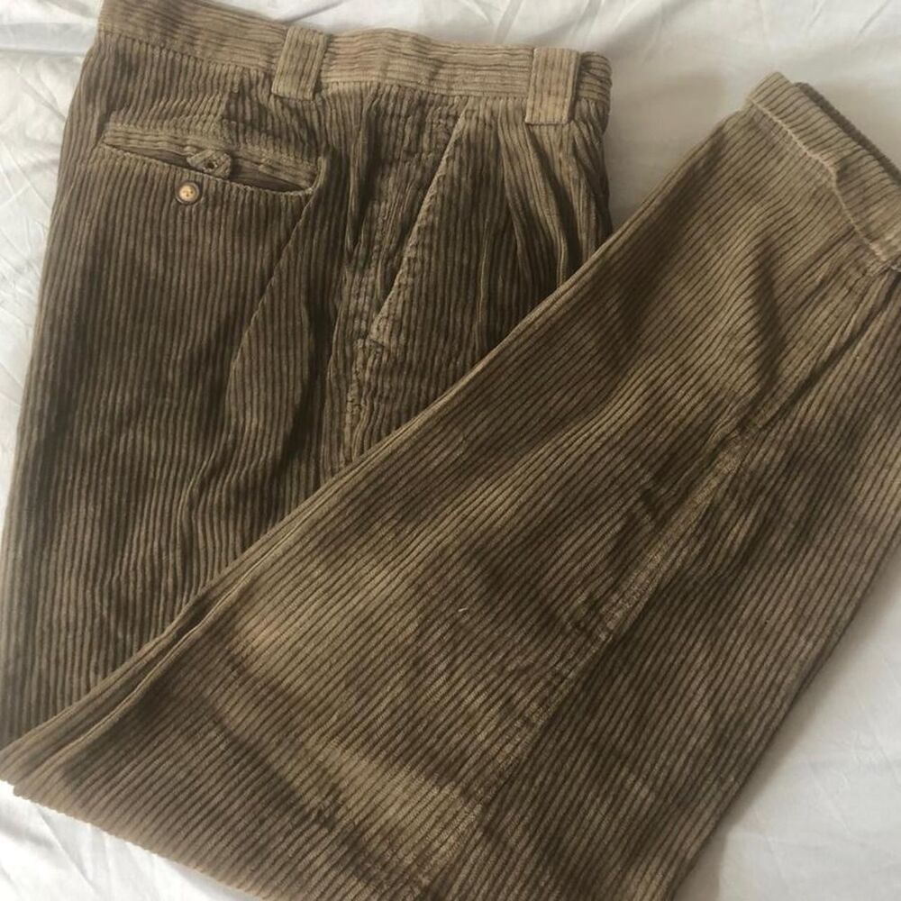 baxter corduroy pants in brown 25b9